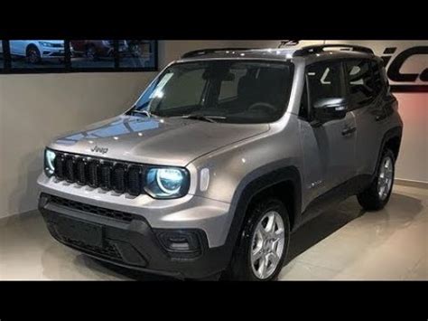 Jeep Renegade Sport T Prata Billet R Youtube