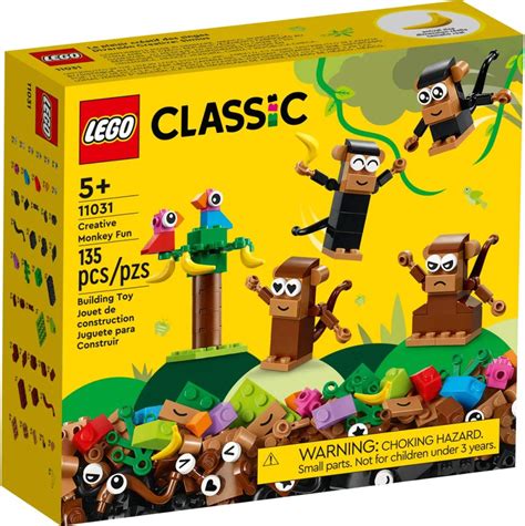 LEGO Classic 11031 pas cher Lamusement créatif avec des singes