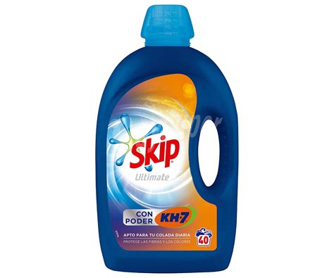 Skip Ultimate Detergente M Quina L Quido Con Poder Kh Botella Dosis