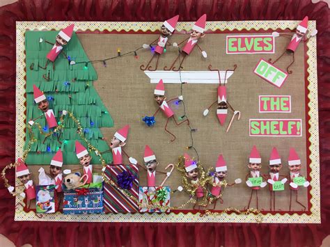 Christmas Elf Bulletin Board Idea Artofit