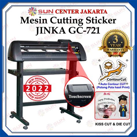 Jual Mesin Cutting Sticker Jinka Gc Pro Led Auto Contour Cut Corel