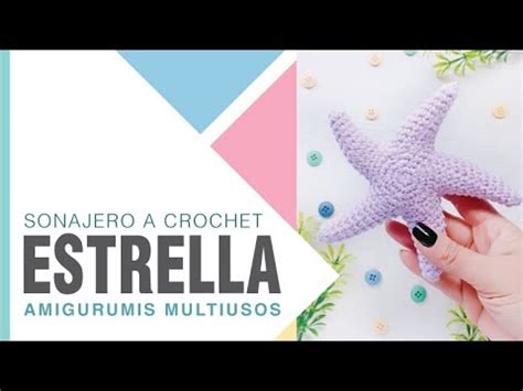 Estrella De Mar Sonajero Amigurumis A Crochet Youtube