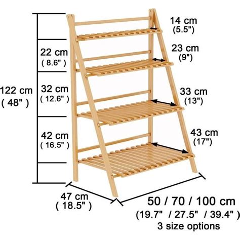 Porte Pots De Plante Fleurs De Niveaux Ladder Plant Shelves Porte