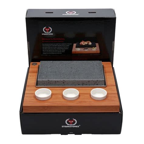 The Hot Stone Cooking Sizzling Starter Set Yumbles