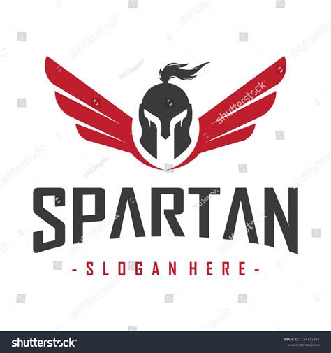 Spartan Warrior Logo Design Inspiration Vector Stock Vector (Royalty ...