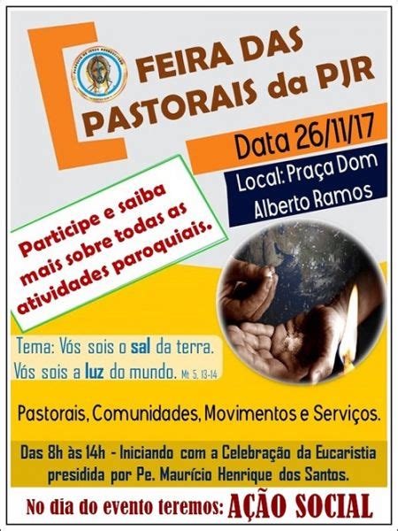 Paróquia Jesus Ressuscitado Promove Feira Das Pastorais Fundação