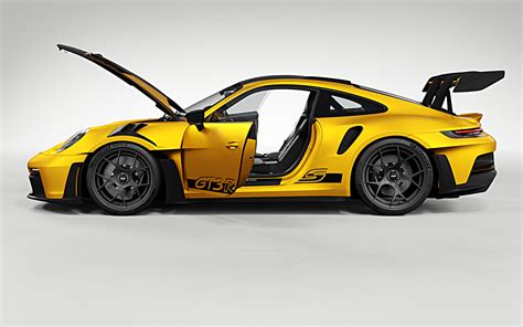 2023 Porsche 911 GT3 RS Yellow Model - TurboSquid 2087437