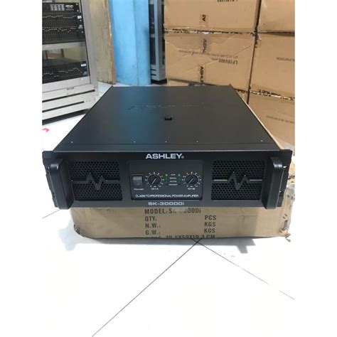 Jual Power Amplifier Ashley Sk I Sk I Original Class Td