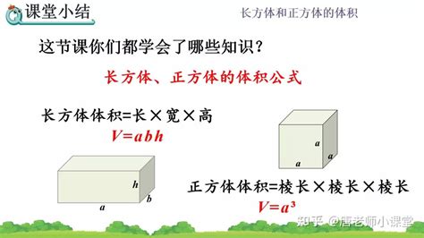 五年级数学长方体正方体体积公式的推导解析主要是思维的提升 知乎