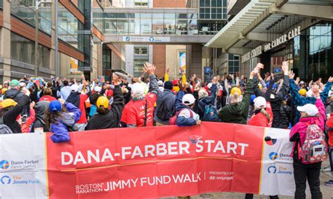 Back On Course With The Boston Marathon Jimmy Fund Walk The Dana