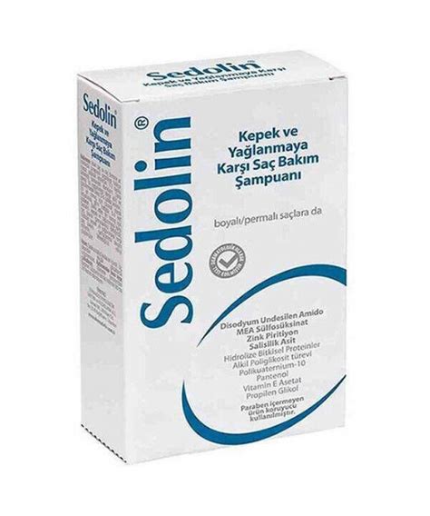Sedolin Şampuan 150 ML Kepek ve Yağlanma Karşıtı Şampuanı - 8692780000282