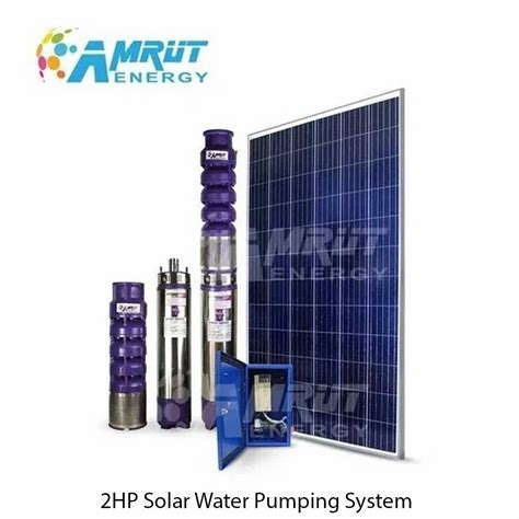 Hp Solar Water Pumping System At Rs Set Solar Water Pumping