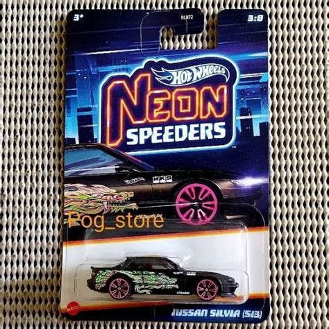 Jual Hot Wheels Neon Speeders Nissan Silvia S13 Black Shopee Indonesia