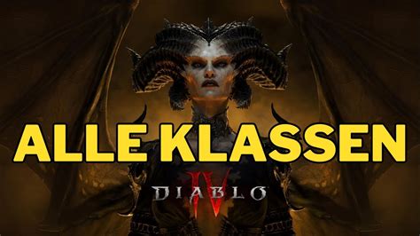 Alle Klassen in der Übersicht Diablo 4 YouTube