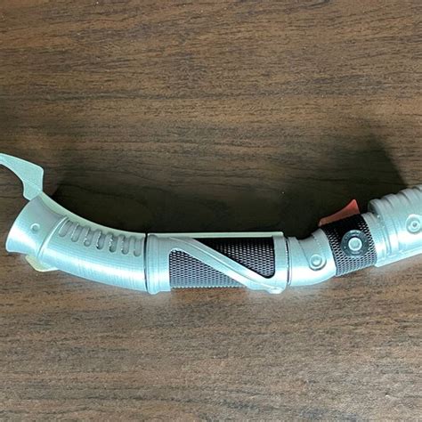 Count Dooku Lightsaber Hilt Stand 3d Printed Etsy