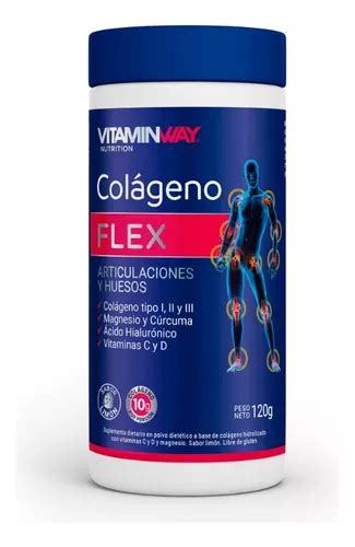 Colageno Flex Vitamin Way 120g Huesos Y Articulaciones