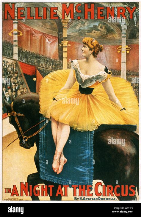 Nellie Mchenry In A Night At The Circus Theatrical Poster