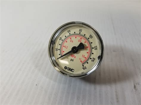 SMC Pressure Gauge 0-160PSI | Metal Logics, Inc.