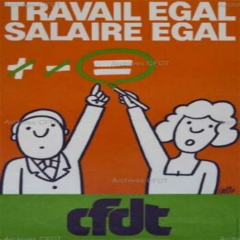 Travail égal salaire égal SGEN CFDT Bretagne Breizh