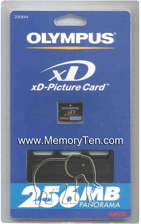 200843, 256MB Olympus Digital Camera Memory Type-S (Standard) xD ...