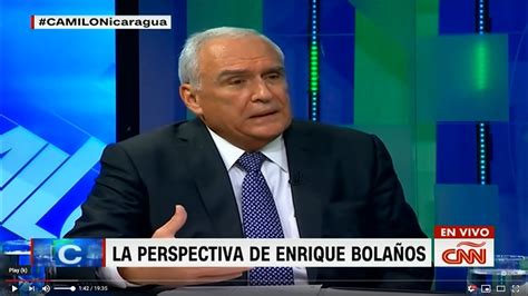 Entrevista Del Rector De Incae Enrique Bola Os En Cnn En Espa Ol Youtube