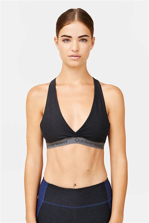 Crop Top Bra Crop Tops Crossback Bra Queer Fashion Outdoor Voices