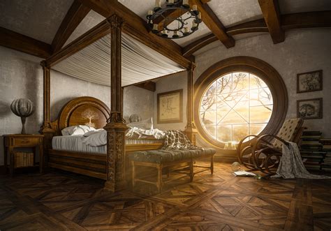 HOBBIT BEDROOM on Behance