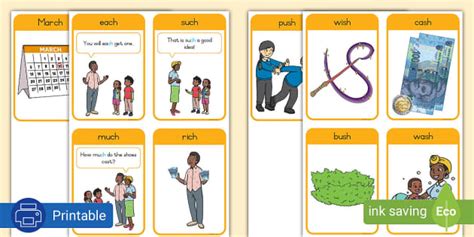 Grade 2 Phonics Sh And Ch Flashcards Profesor Hizo