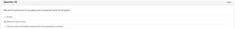 Solved Why do the spiral arms of our galaxy move around the | Chegg.com