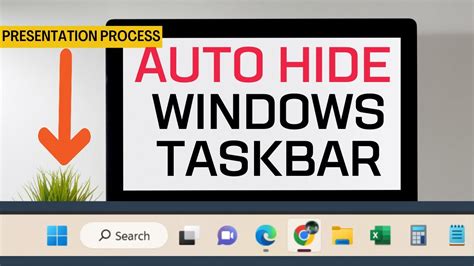 Automatically Hide The Taskbar In Desktop Mode [windows Tips] Youtube