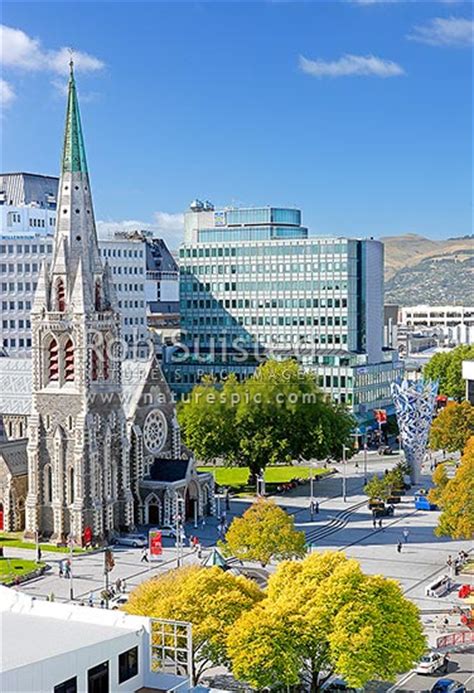 Christchurch Cathedral With Neil Dawson Chalice Sculpture Christchurch