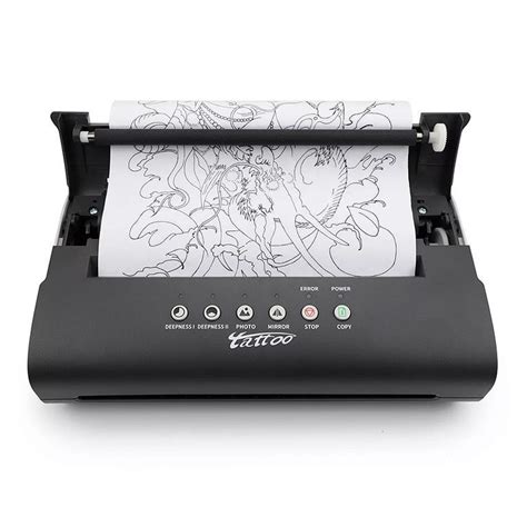 Трансферный термокопировальный тату принтер Tattoo Stencil Printer ...