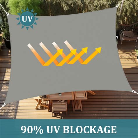 Snapklik Shade Beyond Waterproof Sun Shade Sail X Rectangular