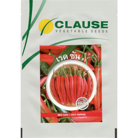 CLAUSE พรกหนม เรดซน พนธลกผสม HOT PEPPER Red Sun F Shopee Thailand
