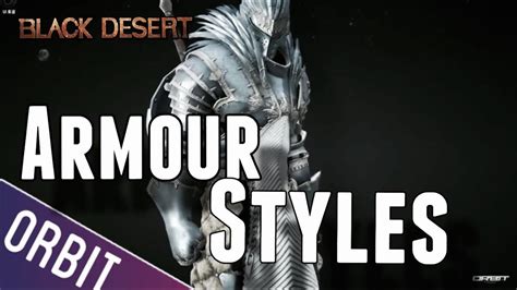 Black Desert Online Amazing Armour Styles Youtube