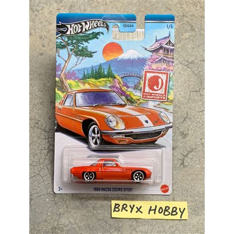 Hot Wheels Themed Automotive J Imports Mazda Cosmo Sport HRT ND Orange