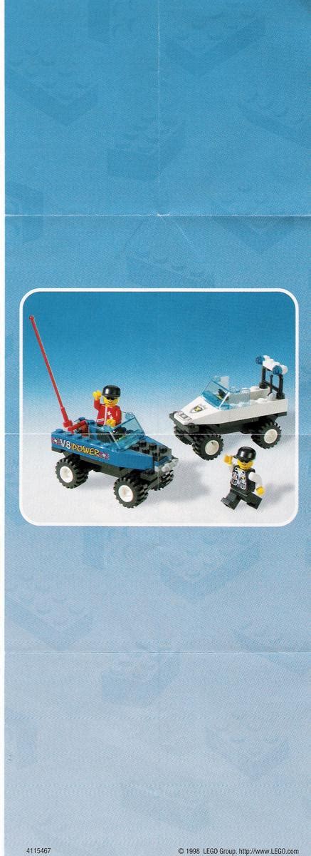 LEGO 6333 Race and Chase Instructions, Town - Vehicles