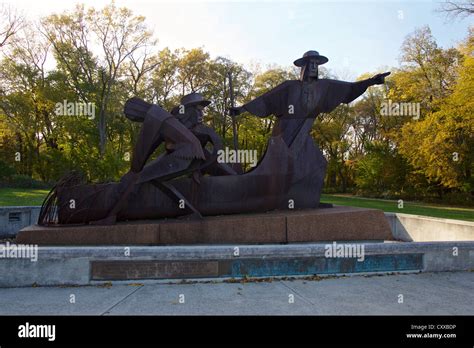 Father jacques marquette louis joliet hi-res stock photography and ...