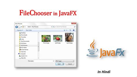 JavaFX Tutorial FileChooser YouTube