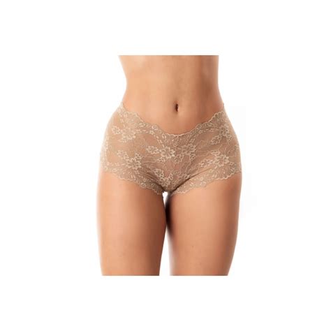 Calcinha Em Renda Chocolate Kiliz Lingerie