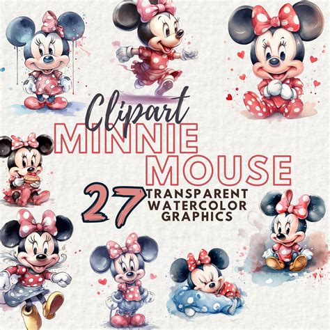 Minnie Mouse Hair Bow Clip Art