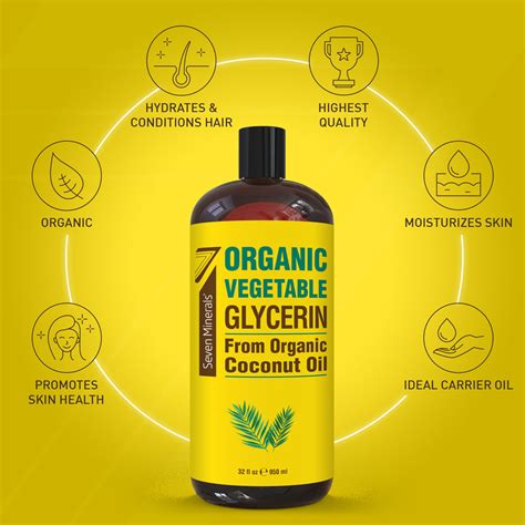 Organic Vegetable Glycerine Seven Minerals