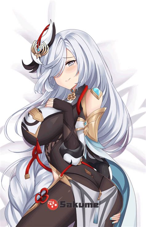 Buy Shenhe Waifu Body Pillow Genshin Impact Body Pillow Sakume