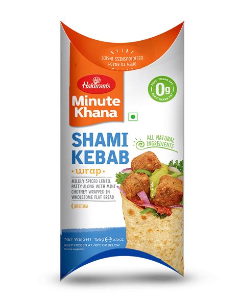 HALDIRAMS SHAMI KEBAB WRAP Taj Stores