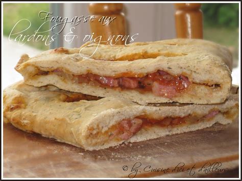 Fougasse Aux Lardons Oignons Recette Ptitchef