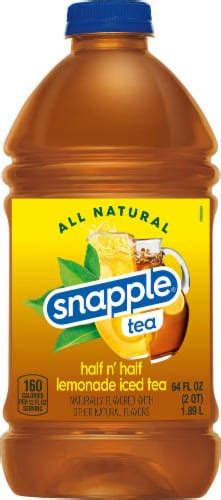 Snapple Half N Half Iced Tea And Lemonade 64 Fl Oz Qfc