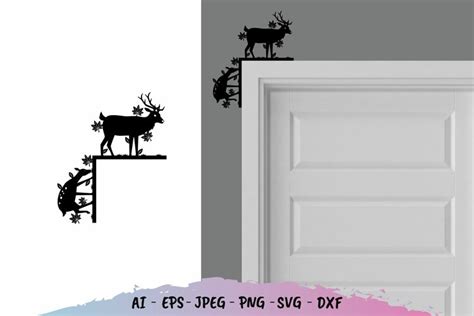 Deer Door Decoration