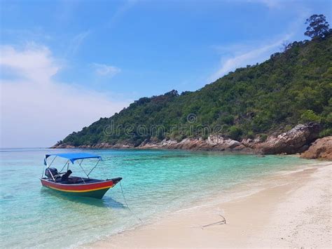 Coral Bay Beach Perhentian Kecil Island Malaysia Stock Image Image