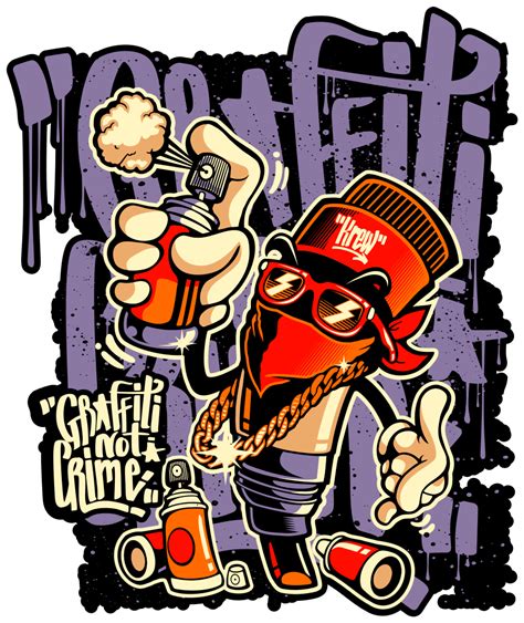 Graffiti street art sticker bundle - TenStickers