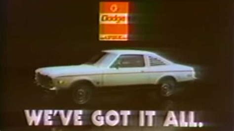 Dodge TV Commercials From The 1970s Brings Back Memories